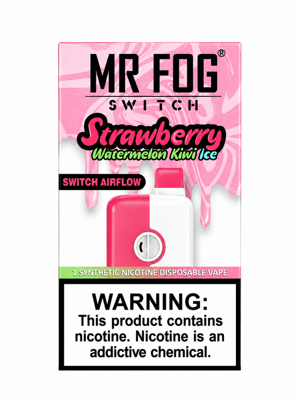Mr Fog 5500 Strawberry Watermelon Kiwi Ice