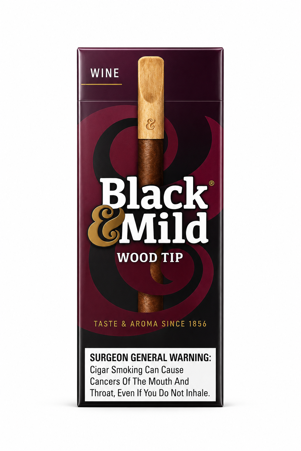 Black & Mild Wood Tip Wine 5Pk