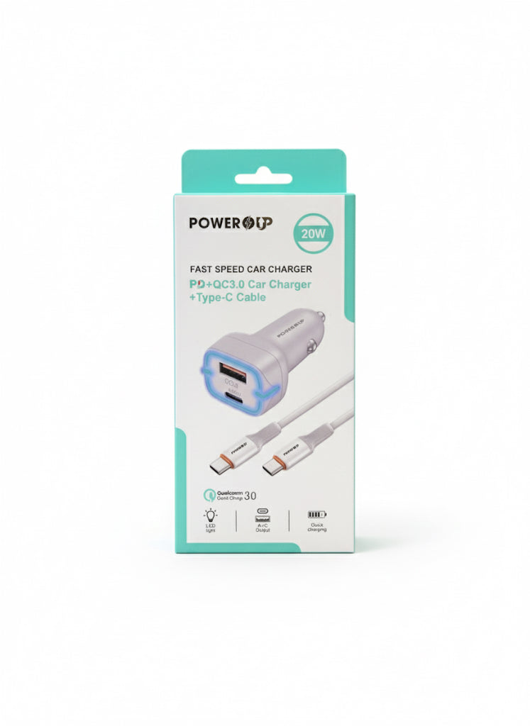 FAST SPEED CAR CHARGER TYPE-C CABLE