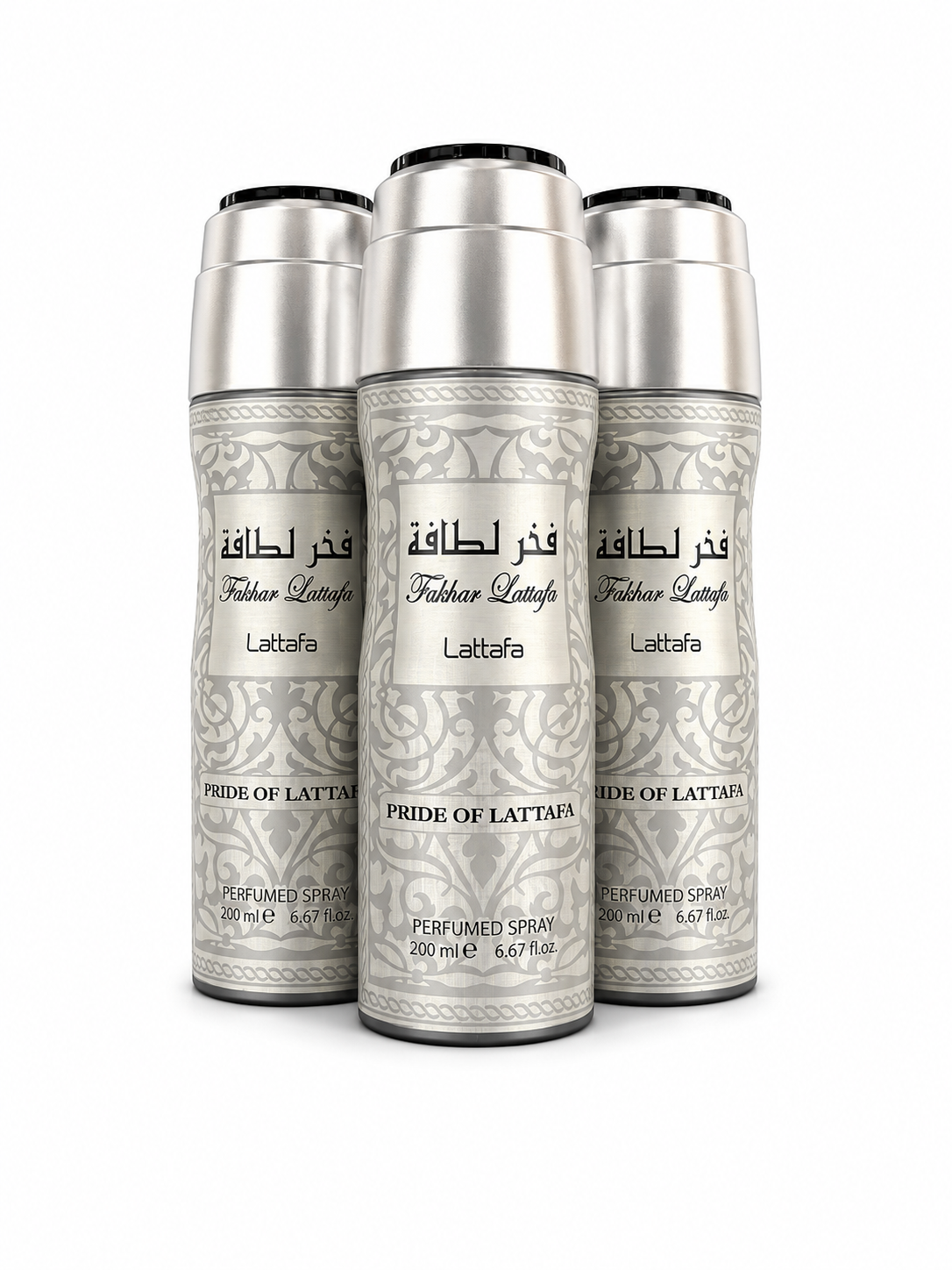 Lattafa Fakhar Lattafa Perfumed Body Spray 6.7 Oz (200 ml)