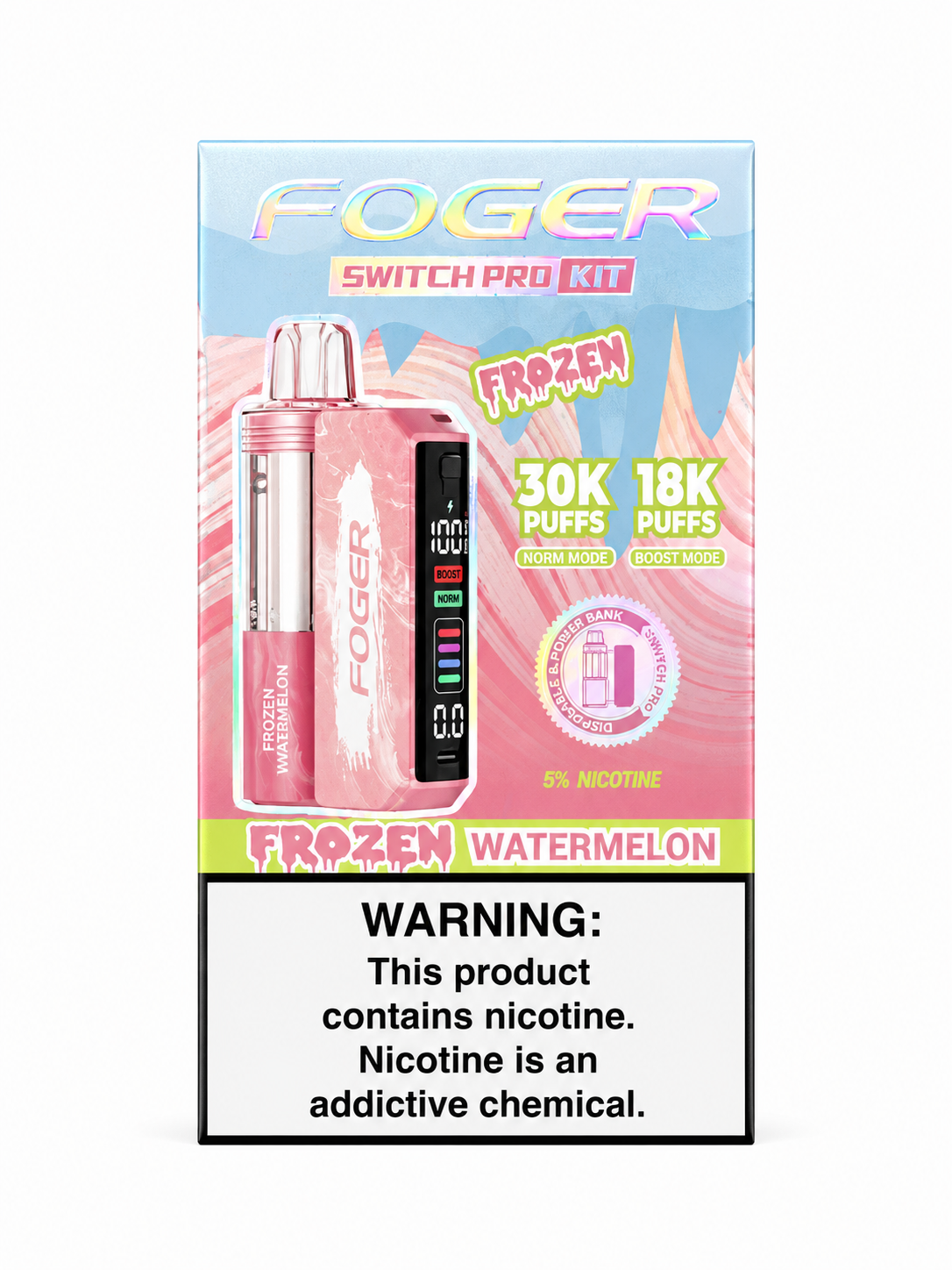 Foger Switch Pod 30K  Frozen Watermelon