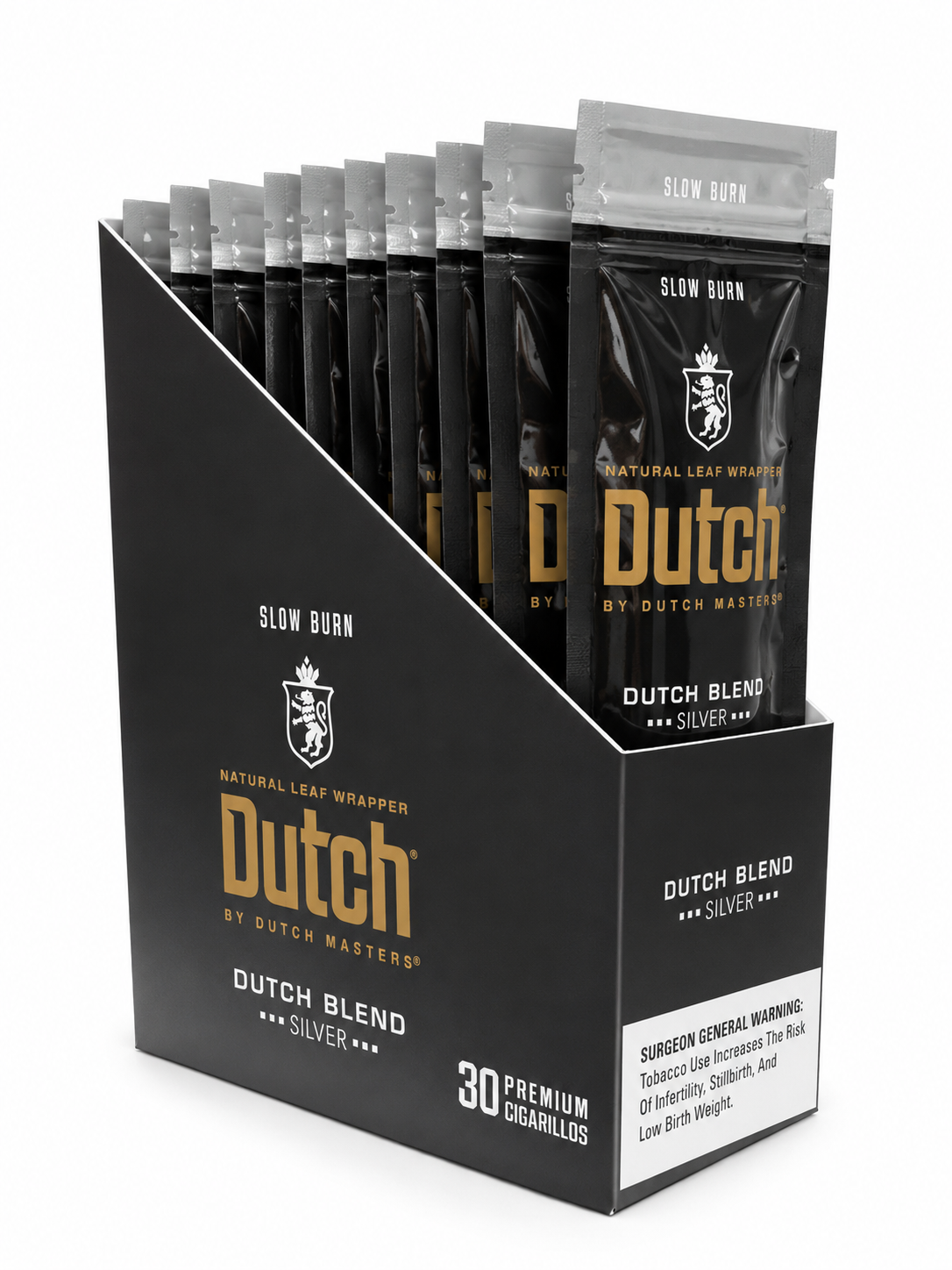 Dutch Cigar Silver 2PK Box of 15 Pack
