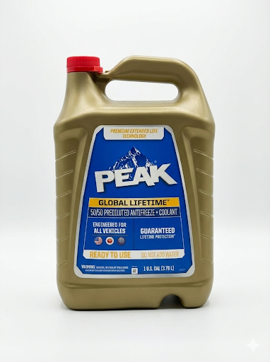 Peak Global Lifetime Antifreeze + Coolant (50/50 Prediluted)