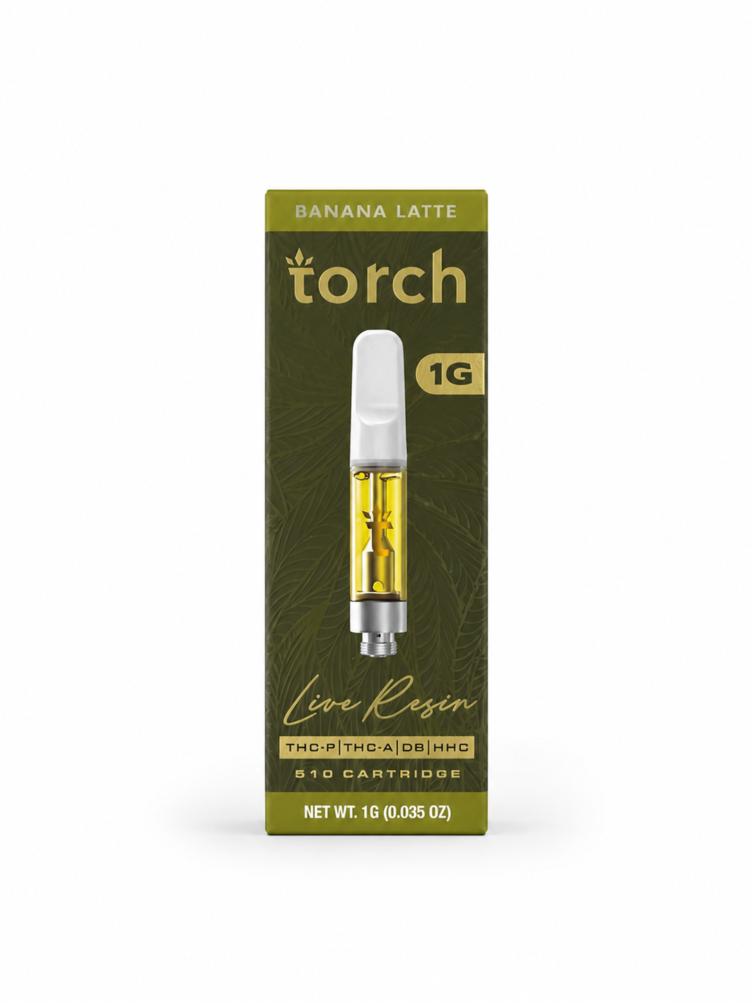 Torch 1g THCA Live Resin Blend Cartridge - Banana Latte