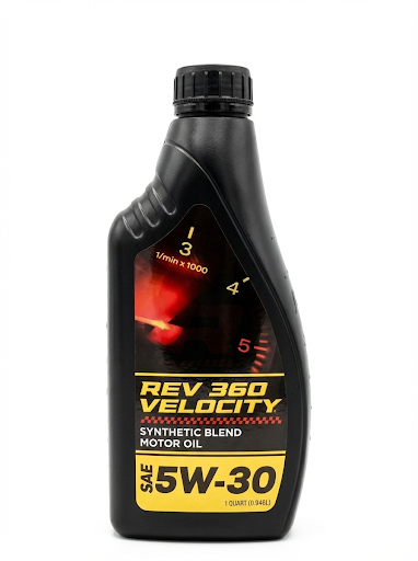 REV 360 Velocity SAE 5W-30 Synthetic Blend Motor Oil