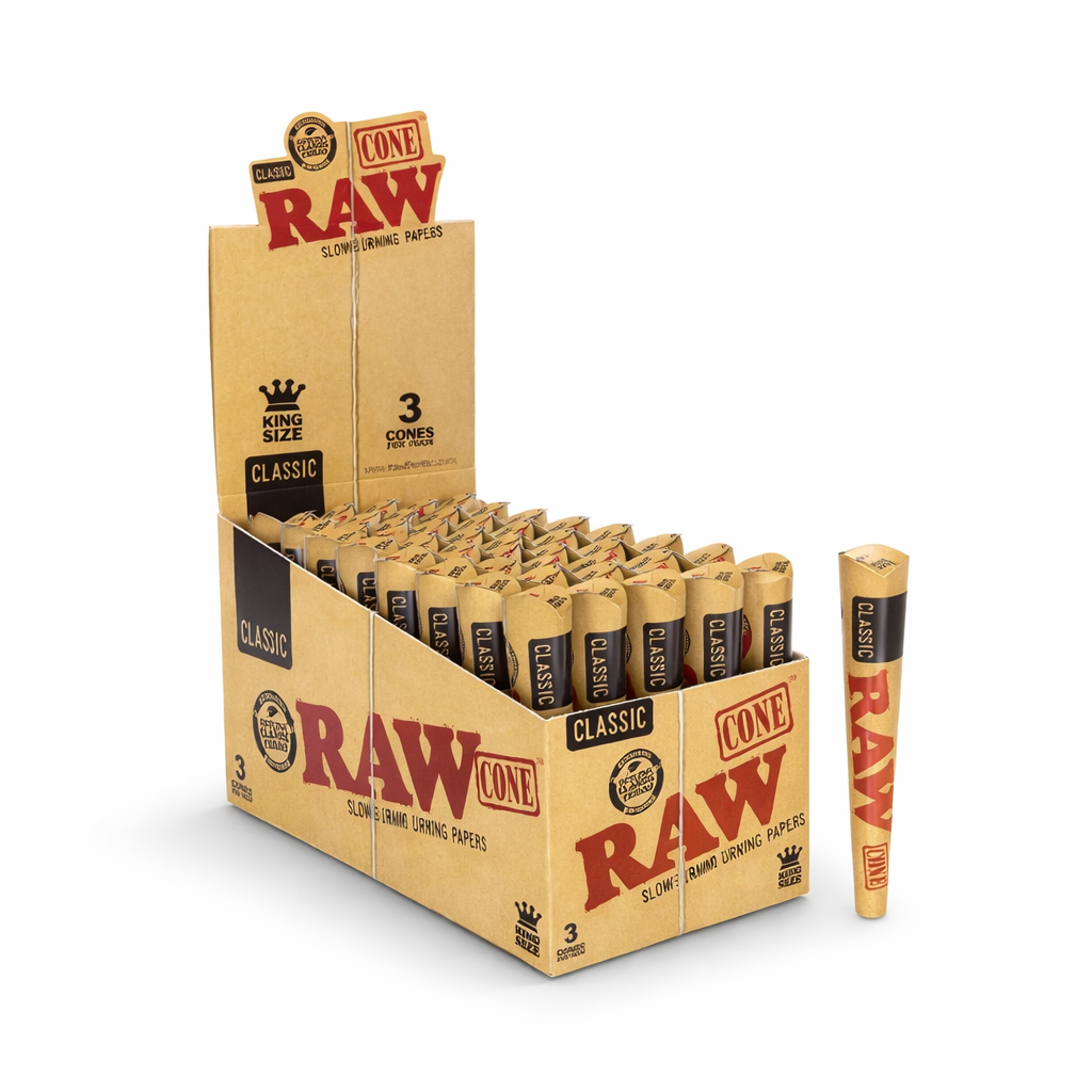 RAW CLASSIC CONES KING SIZE