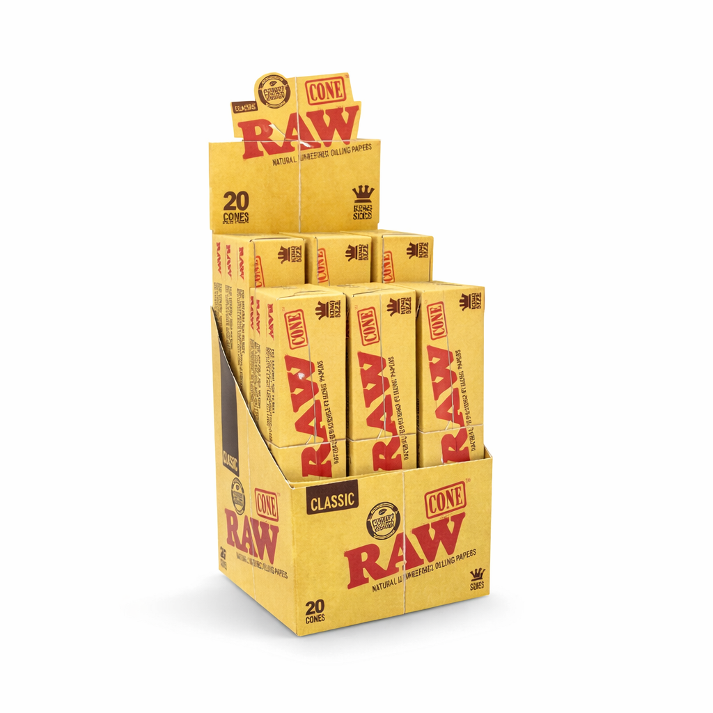 RAW CLASSIC CONES KING SIZE