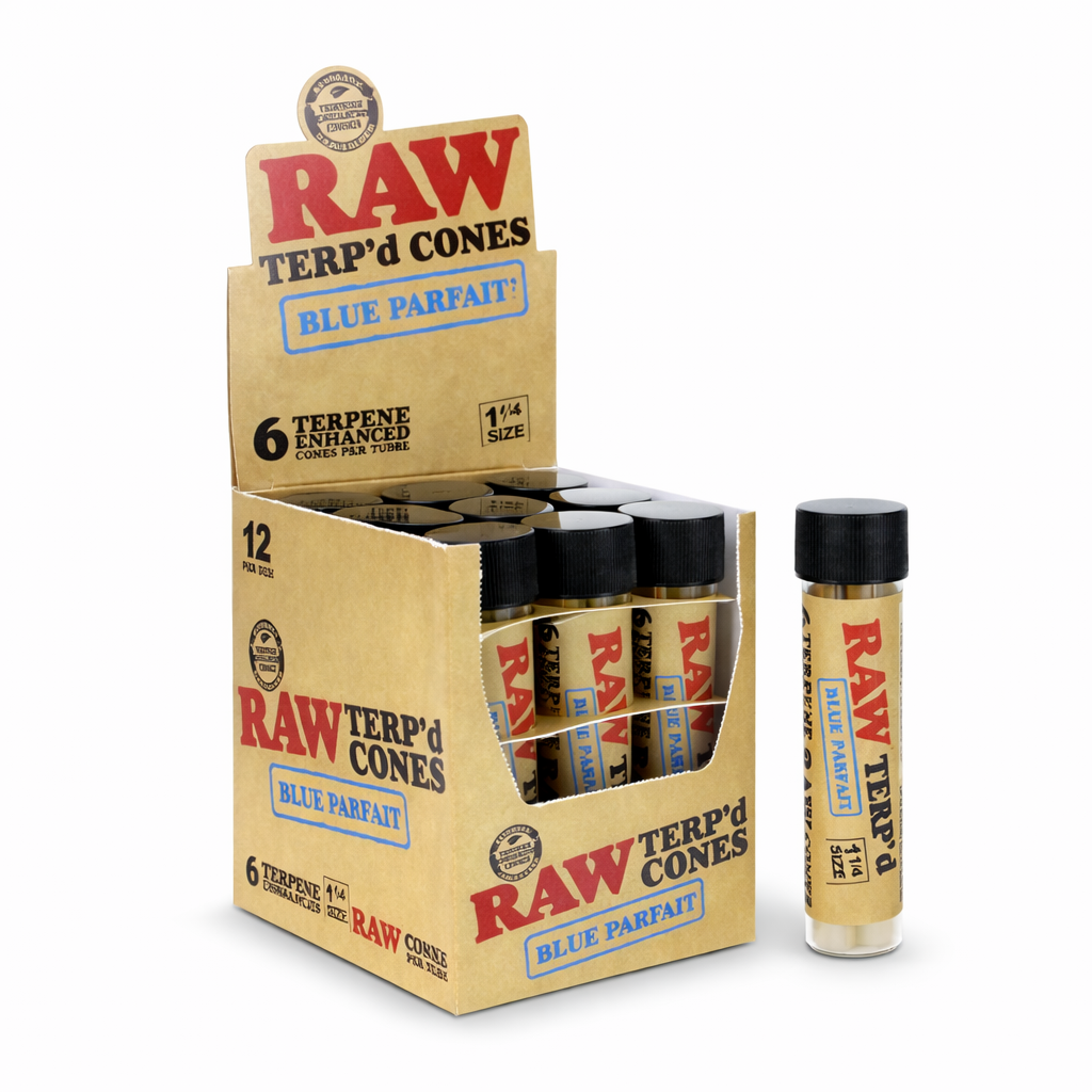 RAW TERP'D 1 1/4 CONES BLUE PARFAIT