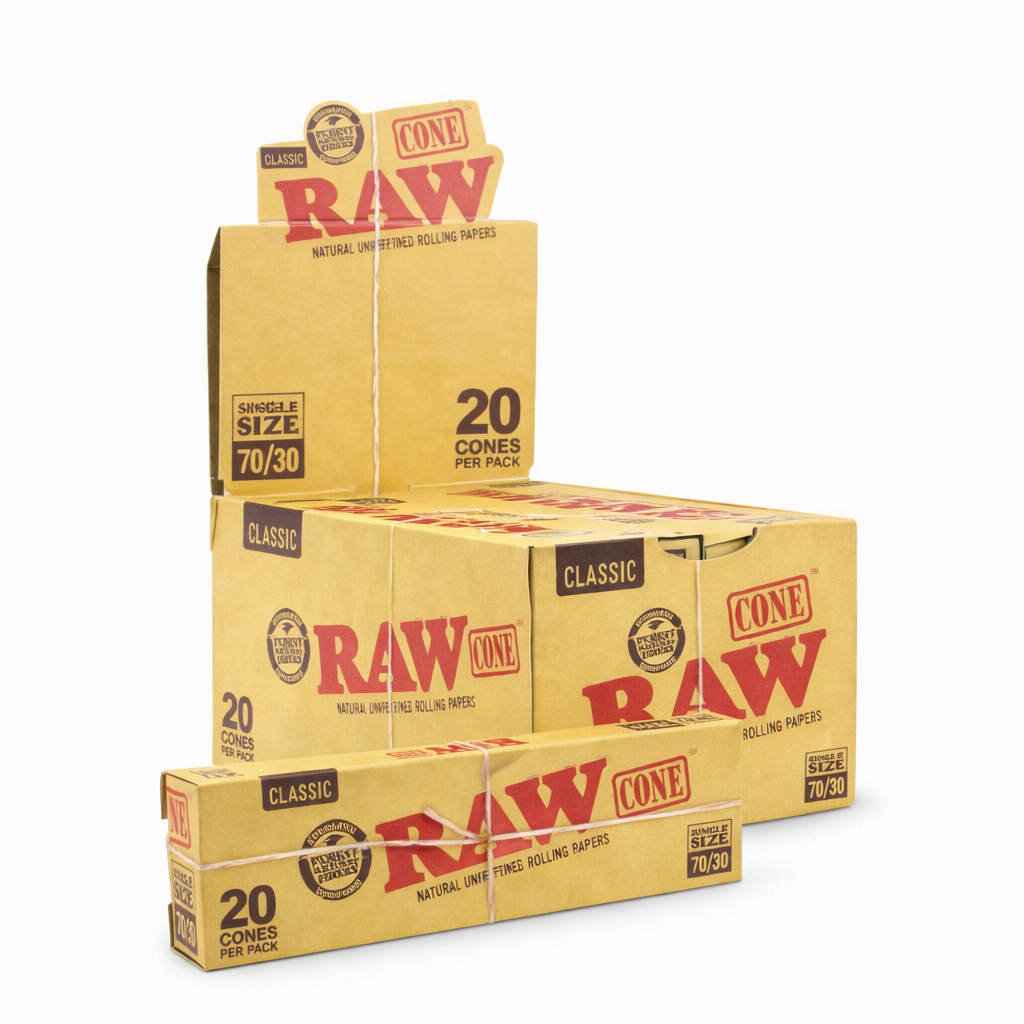 RAW CLASSIC SINGLE SIZE 70/30 CONES