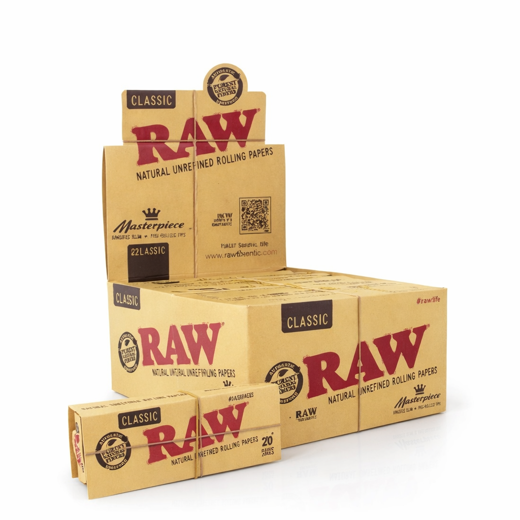 RAW CLASSIC MASTERPIECE ROLLING PAPERS