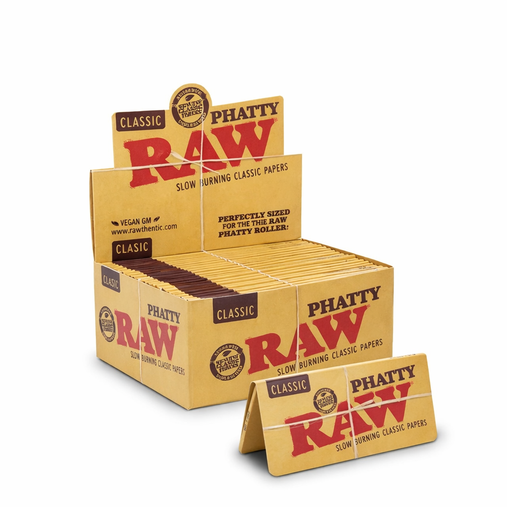 RAW CLASSIC PHATTY CREASELESS ROLLING PAPERS