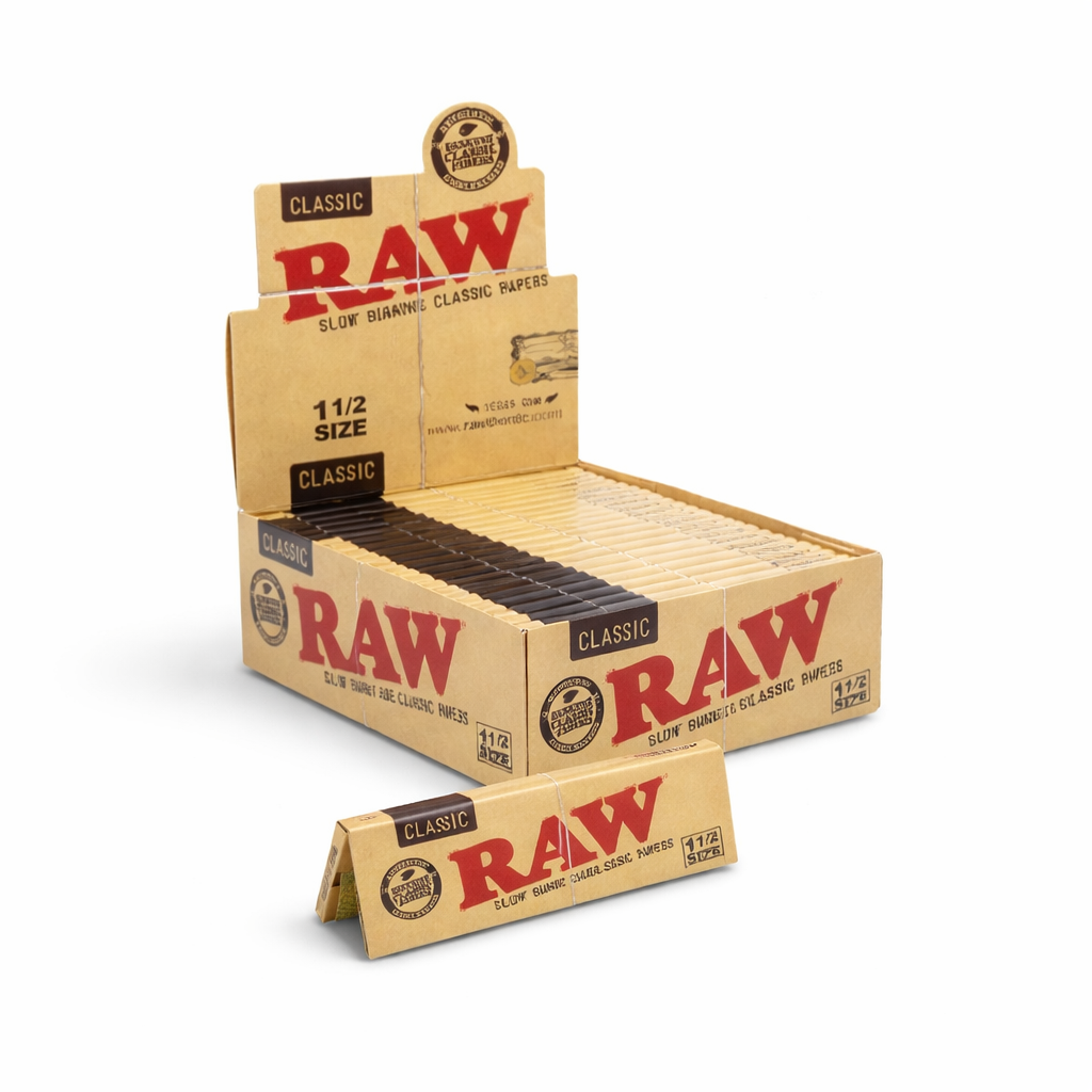 RAW CLASSIC 1 1/2 ROLLING PAPERS