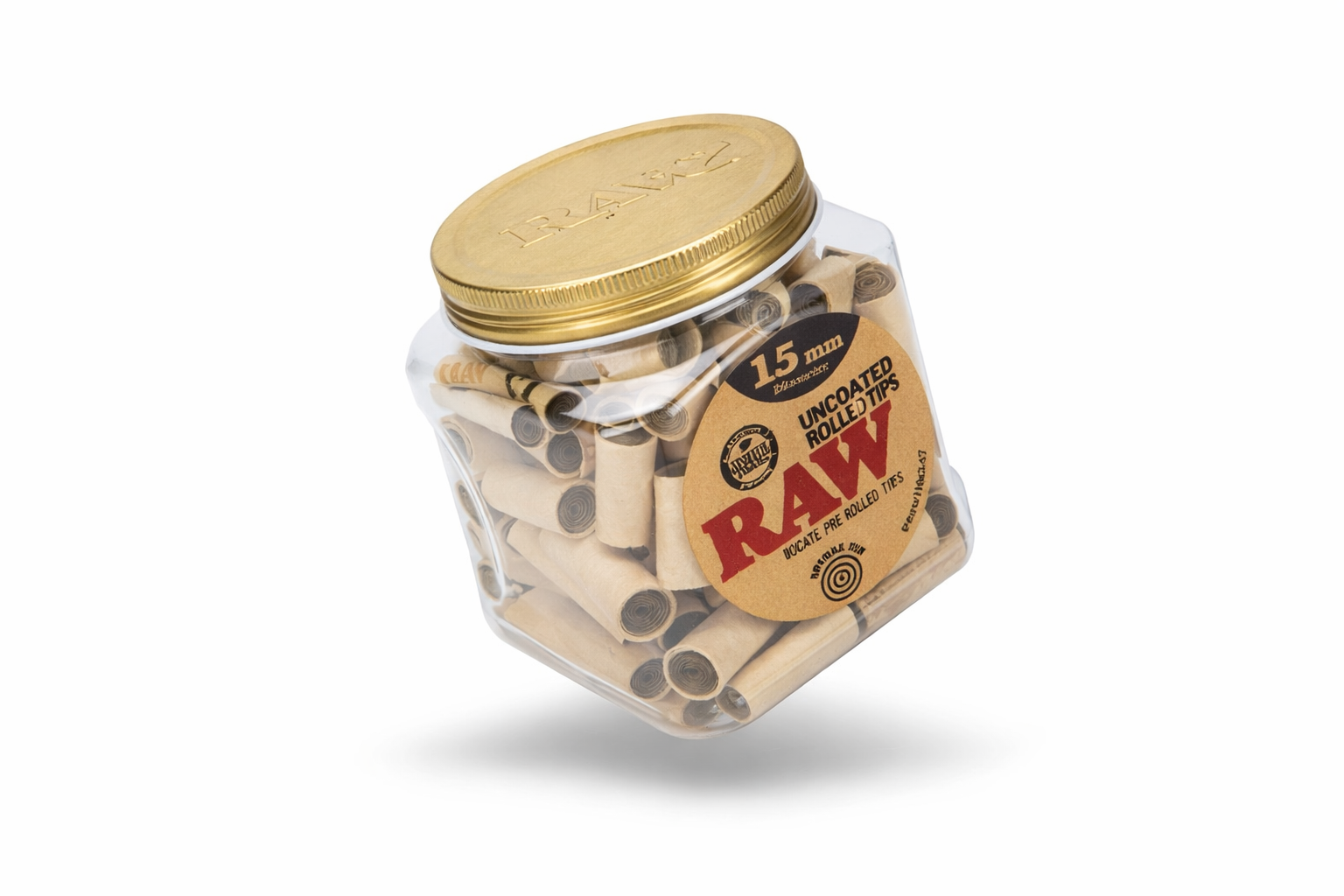 RAW UNCOATED TIPS 15MM DIAMETER