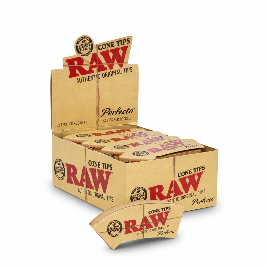 RAW PERFECTO CONE TIPS 32 TIPS PER BOOKLET