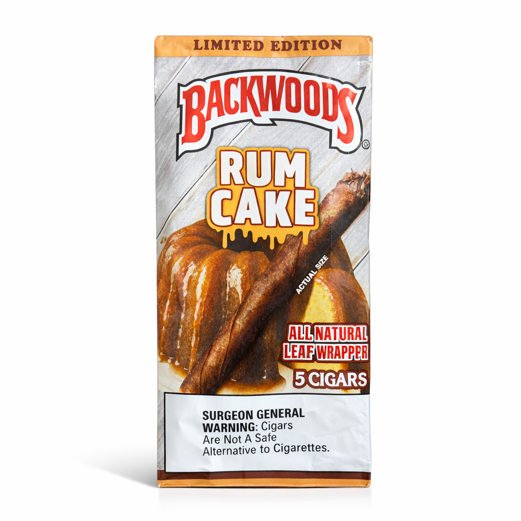 Backwoods Rum Cake 5PK