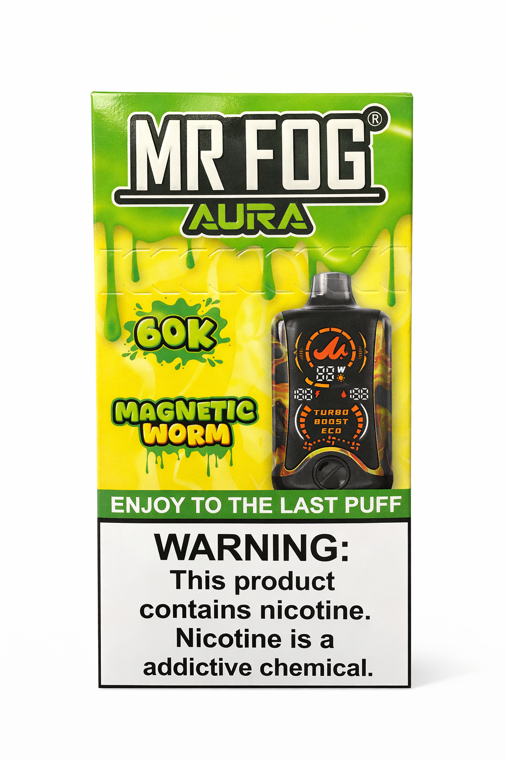 MR FOG AURA 60K Magnetic Worm