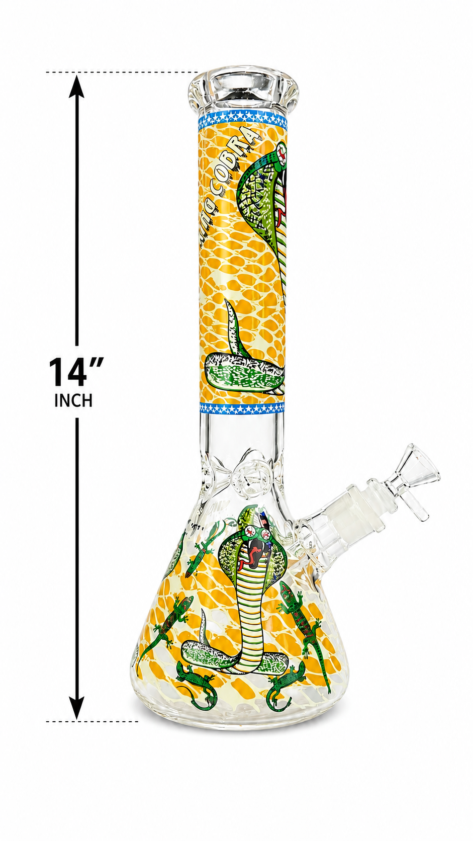 Glass Bong With Pipe #1